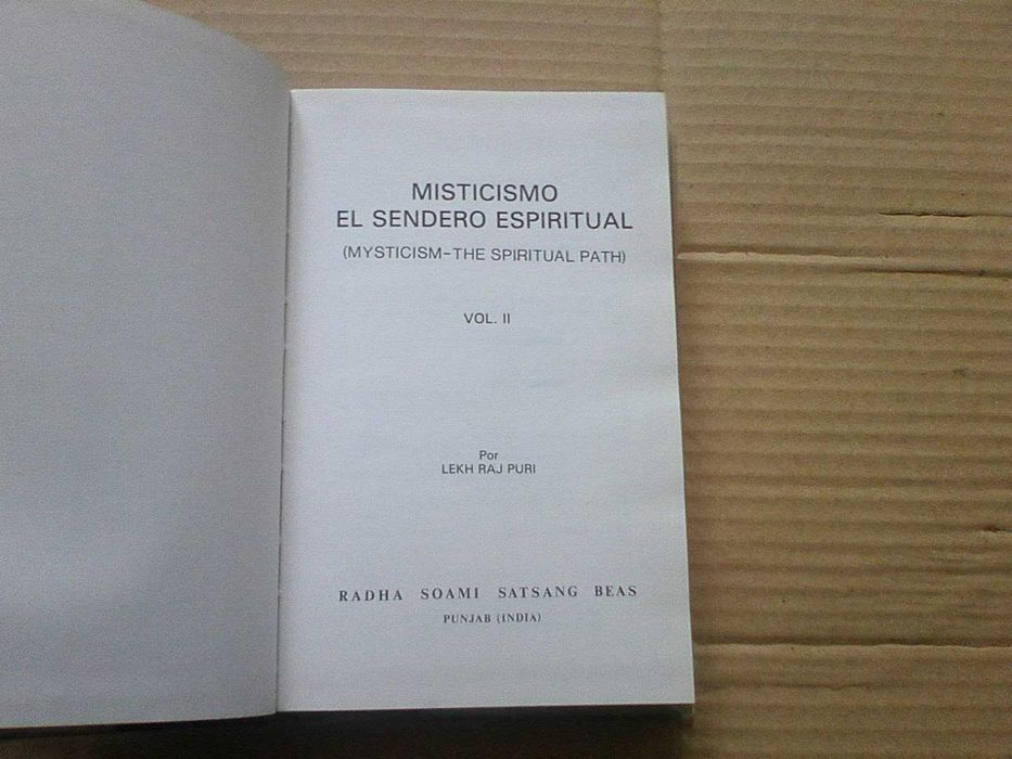 Misticismo El Sendero Espiritual Vol. 2