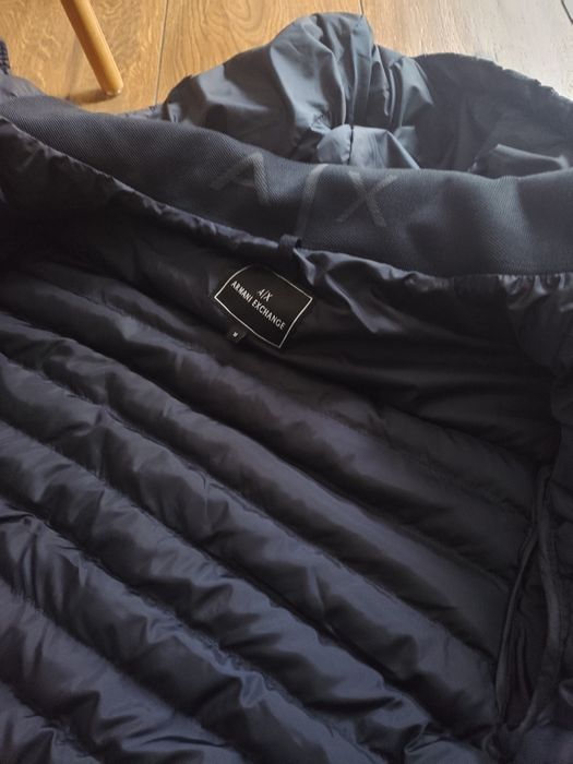 Nowa kurtka jesienno zimowa M Emporio Armani exchange granat