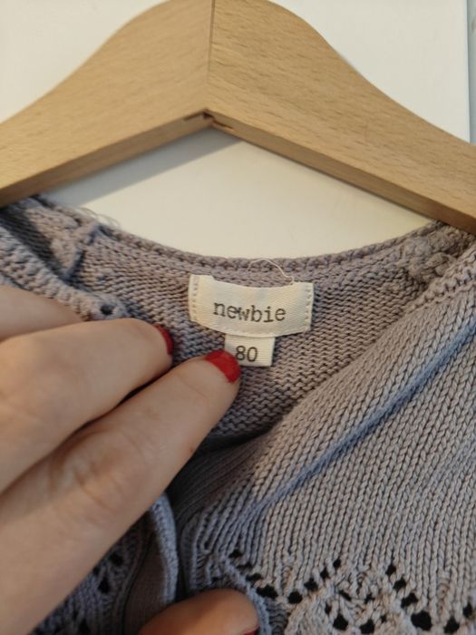 Sweter newbie 80 ażurowy