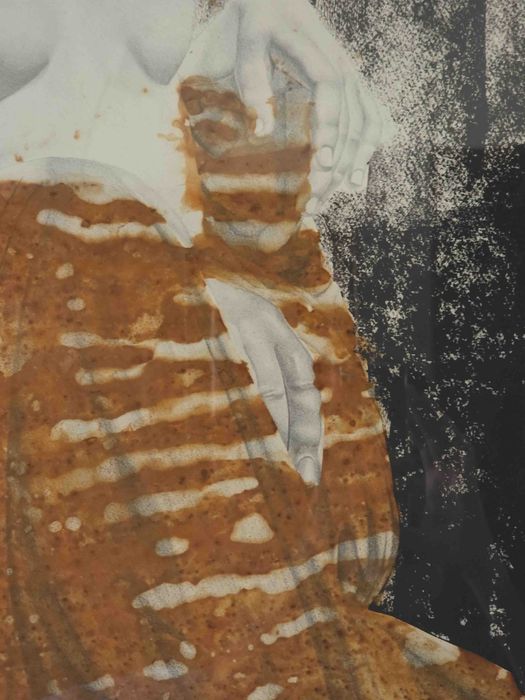 "Safo" — Técnica mista original, 50x70 cm
