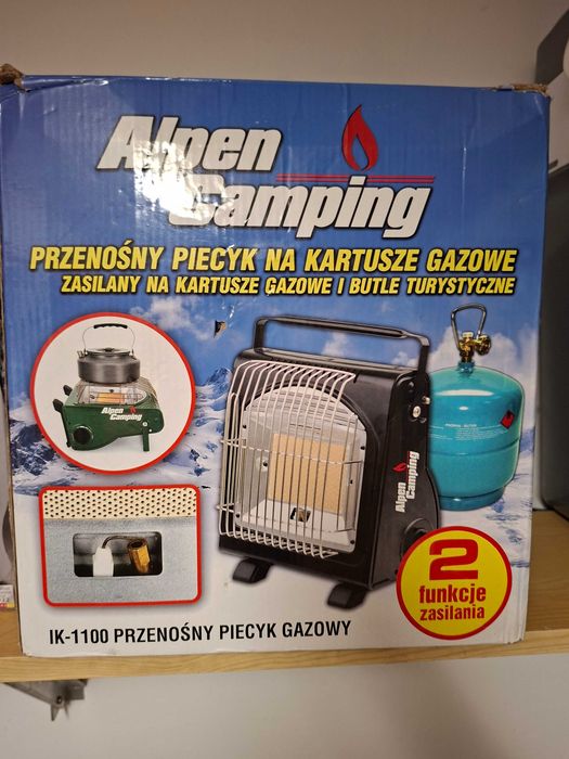 Piecyk gazowy Alpen Camping na kartusze