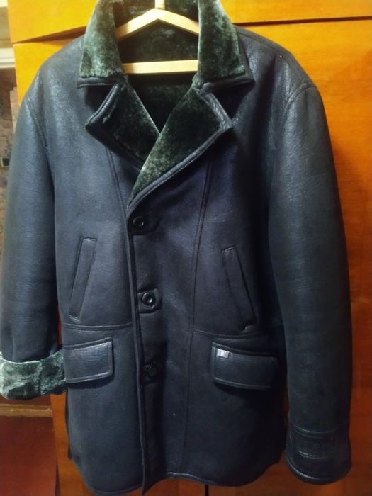 Мужская дублёнка шуба куртка 6XL