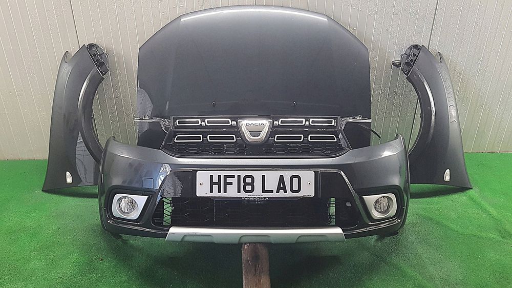 błotnik lewy przód +ślizg +listwa dacia sandero stepway ii 12-20 lak: tekna