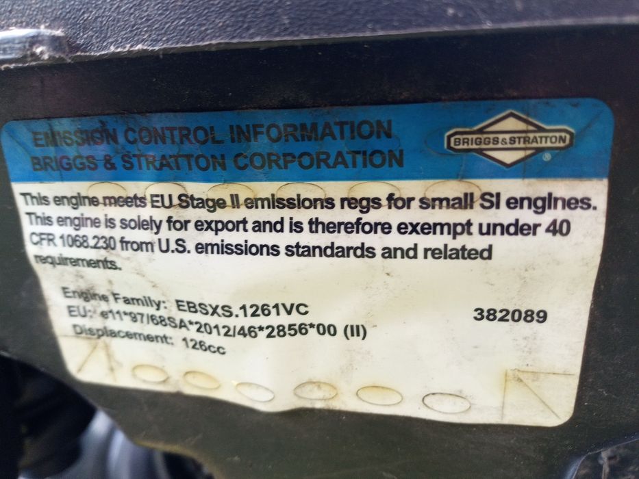 Silnik Briggs stratton do kosiarki