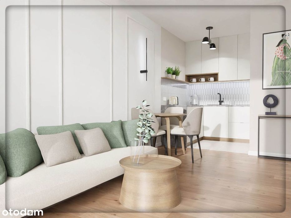 3-pokojowe mieszkanie 63m2 + ogródek Bez Prowizji