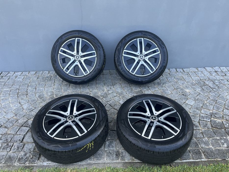 4 Jantes 18 Mercedes 5x112 Originais - Com 4 Pneus 235/55R18
