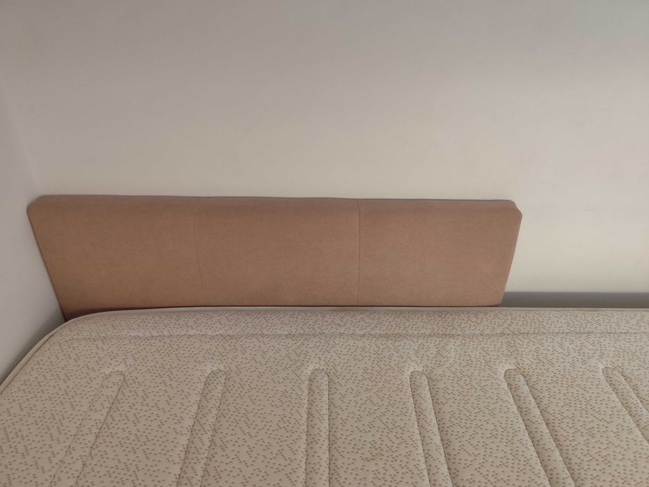 Cama sommier com colchão 180 x 120 cm