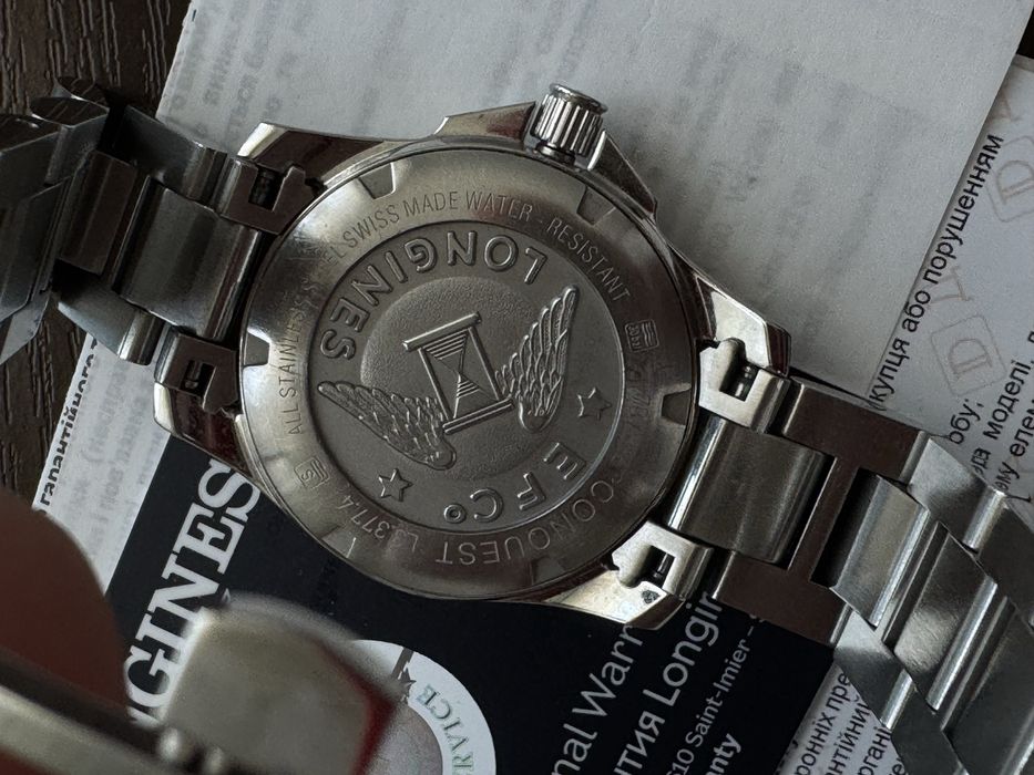 Швейцарський,  годинник Longines Conquest , жіночий.