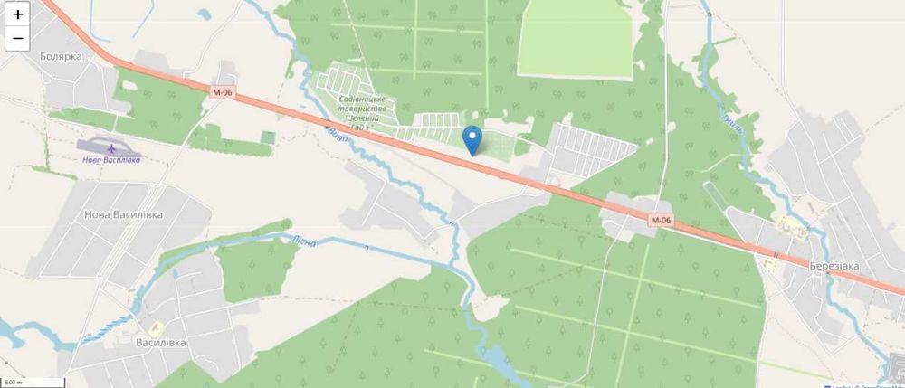 Ділянка 5 га під промисловість фасад траси Київ-Чоп, 14км від Житомира