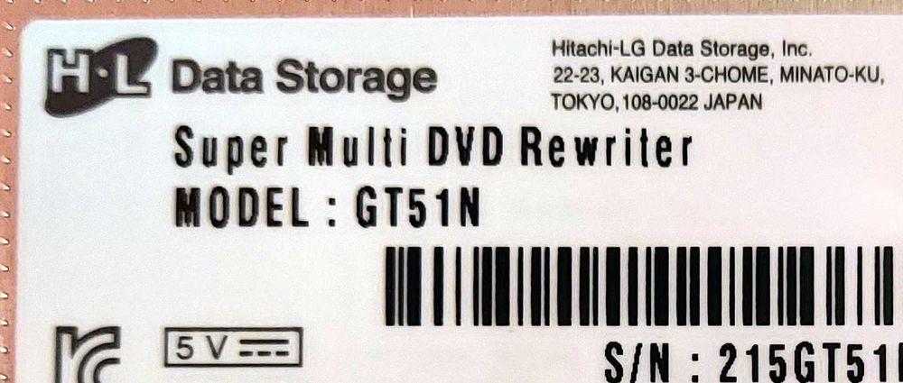 DVD-RW LG/Hitachi USB 3.0 - zewnętrzny napęd