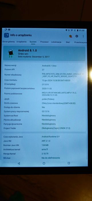 Tablet Pad7 Pro (Android, klawiatura, rysik, akcesoria)