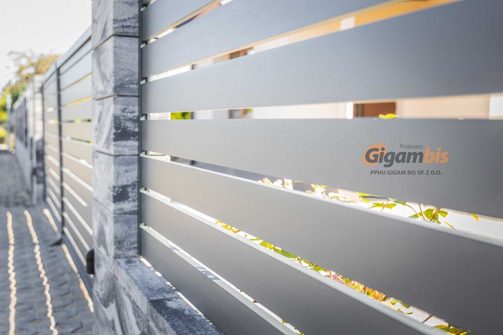 ogrodzenie nowoczesne aluminiowe