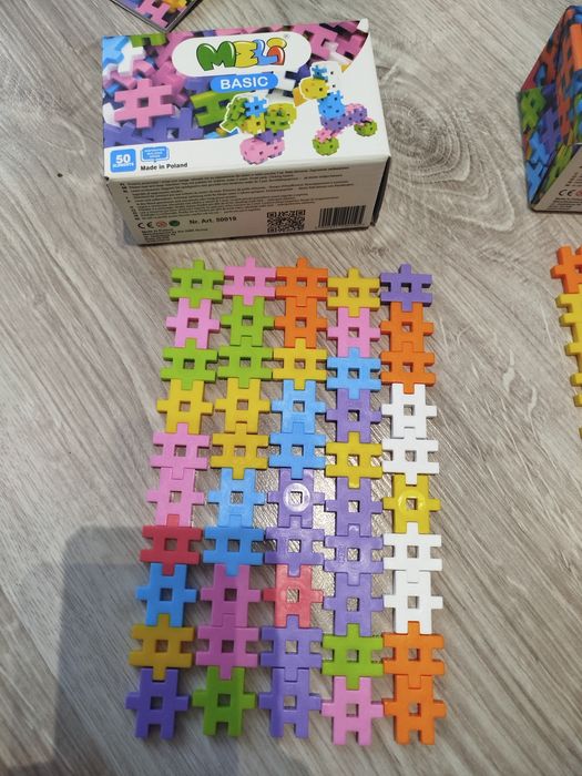 Marioinex mini wafle klocki meli basic