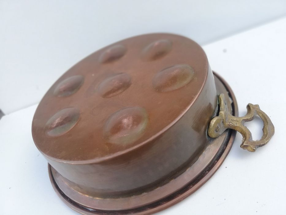 2. Miska miedziana naczynie miedziane na slimaki