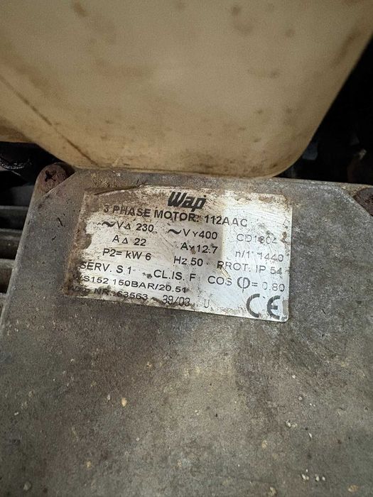 Myjka ciśnieniowa gorącowodna WAP ALTO (Karcher, Kranzle, Nilfisk)