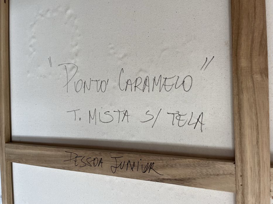 Quadro “Ponto Caramelo” original64738961443459123