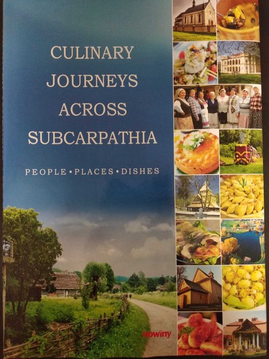 книга culinary journeys across subcarpathia кулинарія карпати Польща