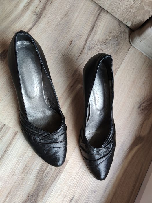 Półbuty czarne eleganckie