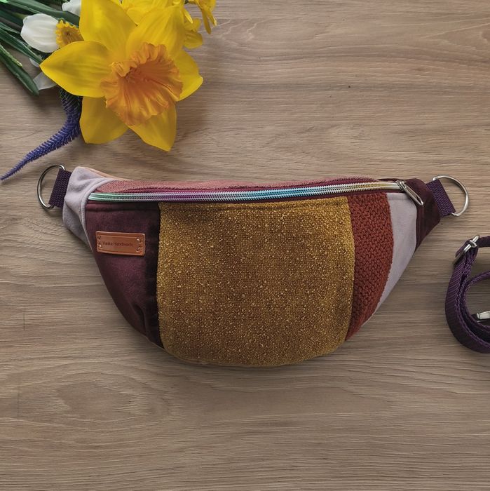 Unikalna Nerka Patchwork M | Tkaniny Tapicerskie | Handmade