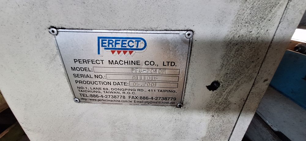 Retificadora Plana Perfect PFG-2040M