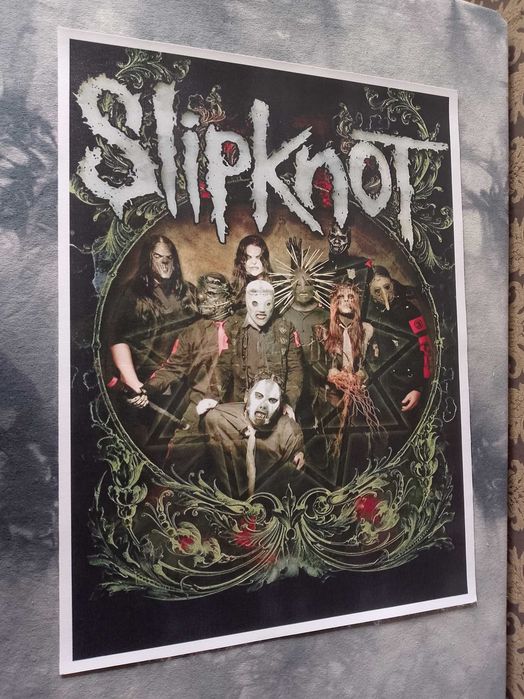 plakat na płótnie zespołu muzycznego slipknot