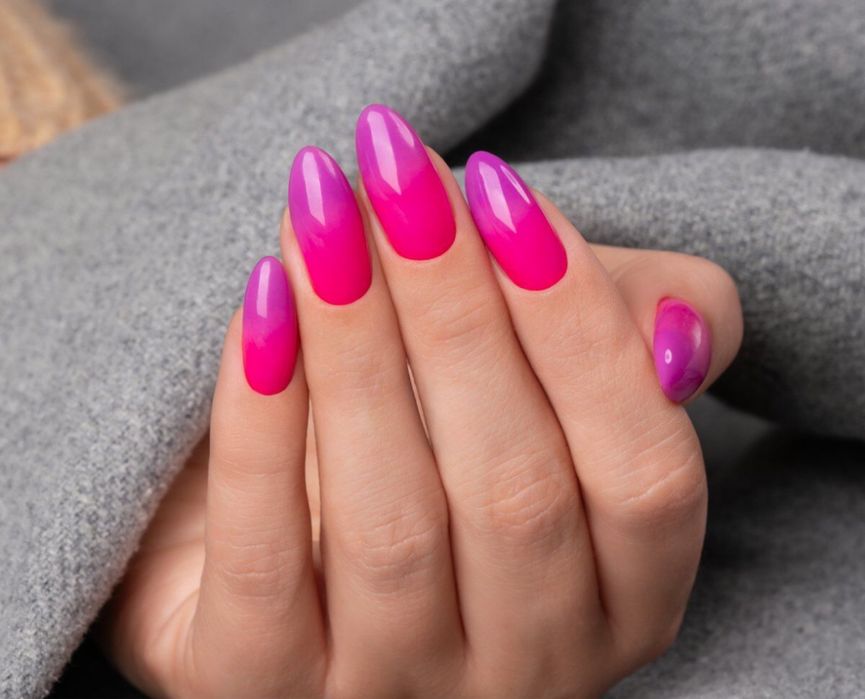 Semilac semi flash neon pyłki opalizujace w swietle 4szt