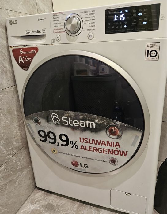 Sprawna Pralka lg 8 kg