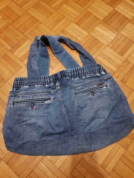 Oryginalna torba na zakupy hand made