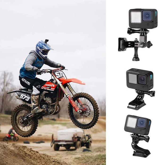 Samoprzylepny uchwyt na kask do kamer sportowych DJI Insta GoPro