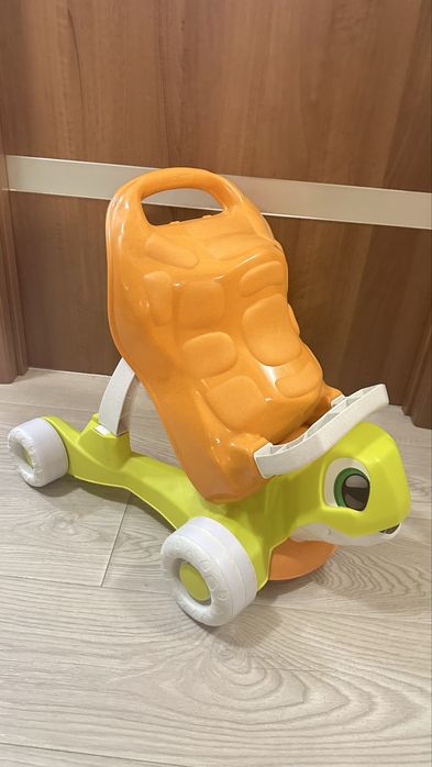 Толокар chicco и ходунок eco+ 2в1 черепаха