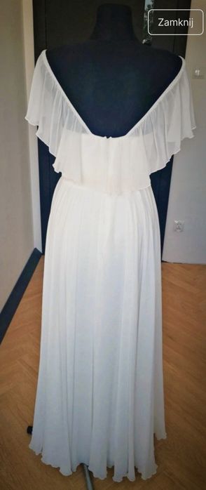 Suknia ślubna muślin + dodatki