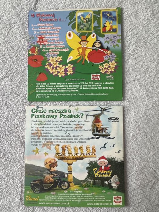 Makowa Panienka i Piaskowy Dziadek 2 płyty DVD