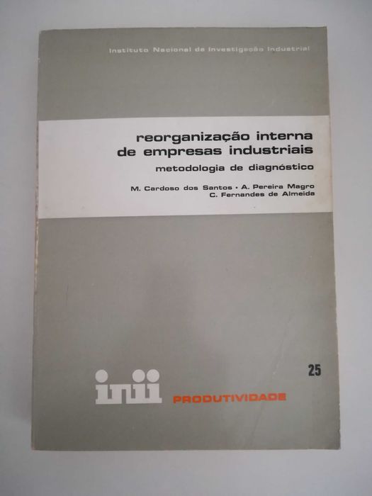livro - Reorganização interna de empresas industriais.