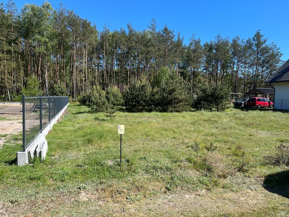 Działka budowlana Lipinki Bory Tucholskie 934m2