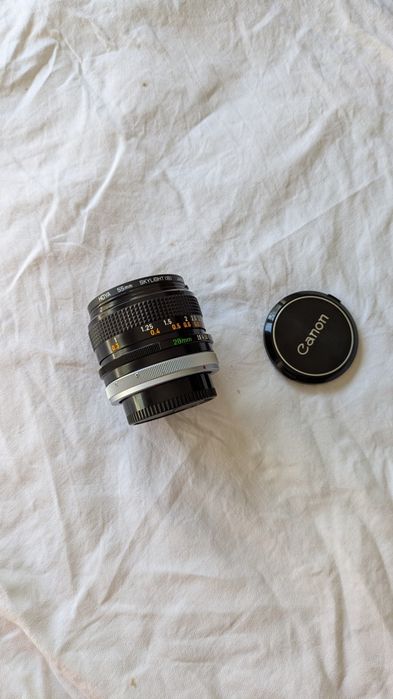 Lente Canon FD 28/2.8 S.C.