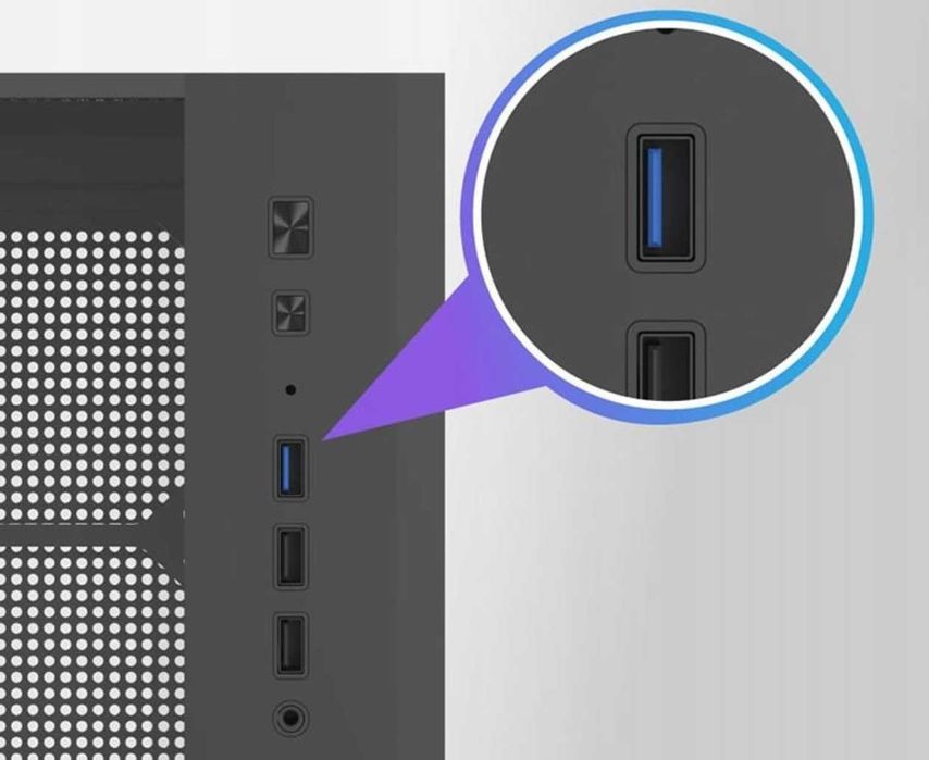 Obudowa komputerowa darkFlash /Nowa /Big Tower /Szkło /Czarna /USB 3.0