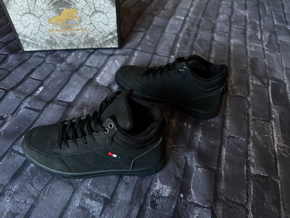 Sneakersy, buty męskie Kadiman czarne, rozmiar 43