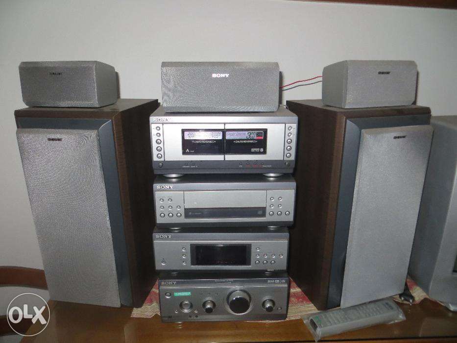 aparelhagem nova Sony RACK SONY MHC-S 7 AV
