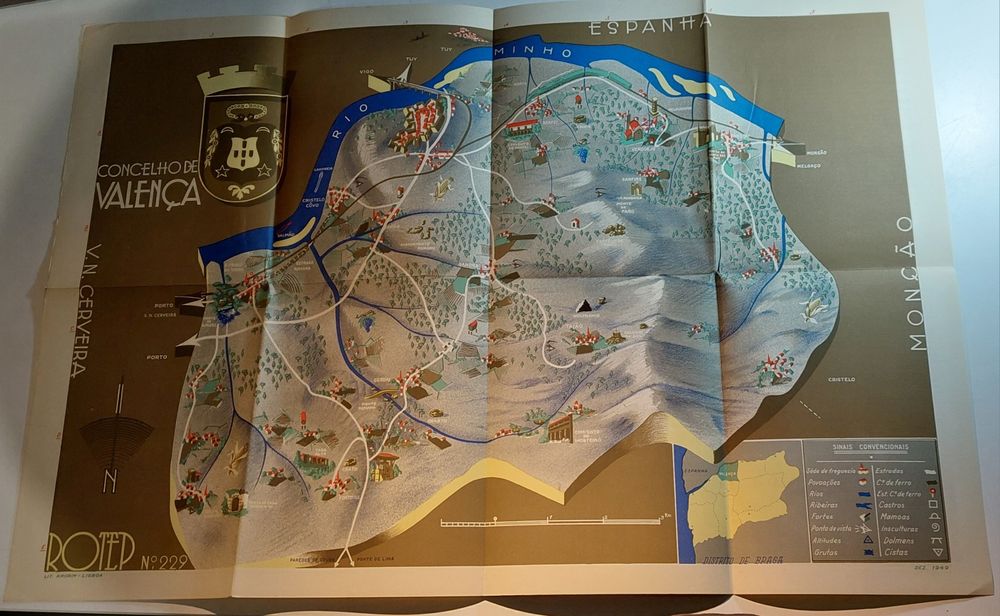 Valença - ROTEP Tourist Guide | Includes Fold-out Map64741312110851123