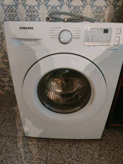 Máquina de lavar roupa Samsung ecobubble 7kg