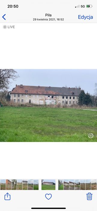 Sprzedam działkę z budynkiem koszarowym