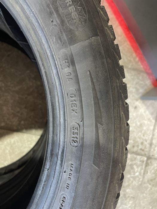 Шины 225/50 R17 Michelin пара зима 6,5мм  U1