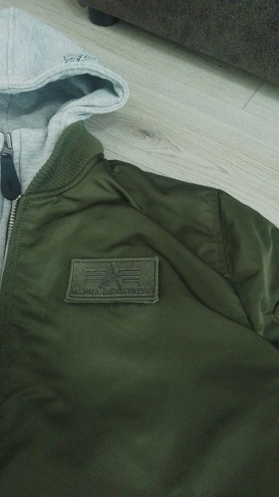 Оригинальний бомбер Alpha Industries MA-1 BOMBER JACKET куртка cwu-45 n-2b b-15