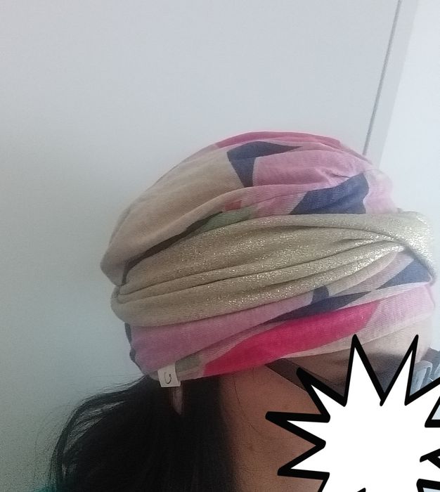 Turban Christine Headwear czapka len viscose