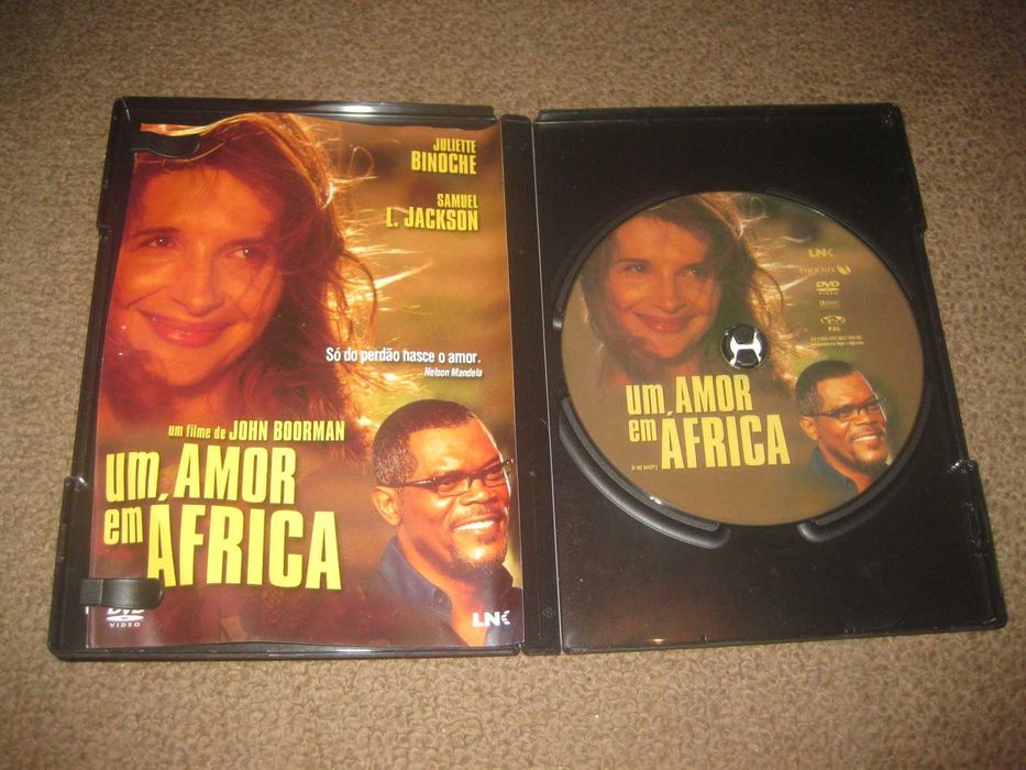 DVD "Um Amor em África" com Samuel L. Jackson
