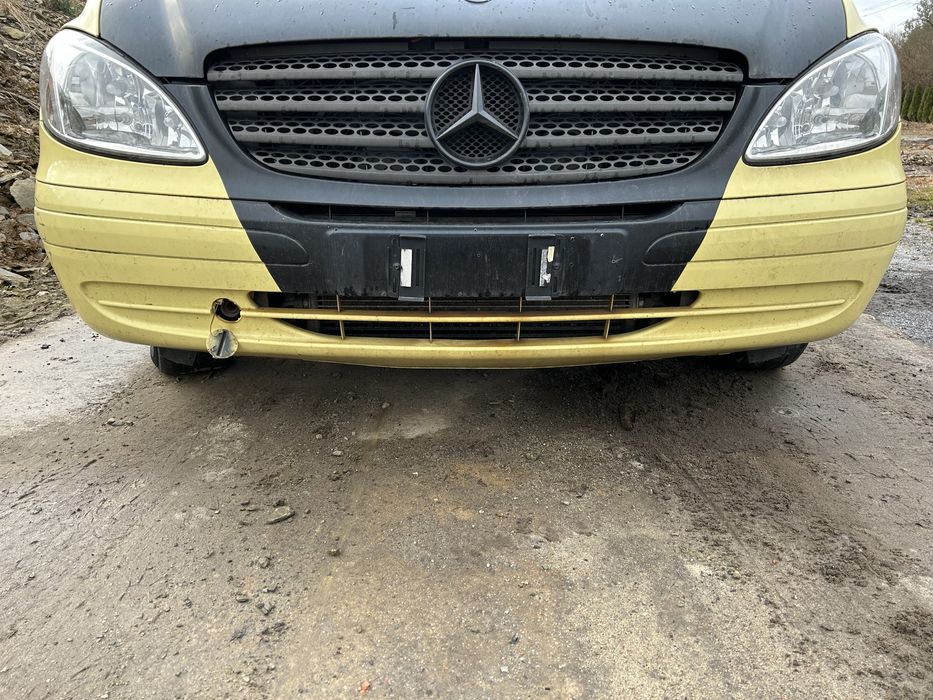 mercedes VITO 639 VIANO kompletny przod