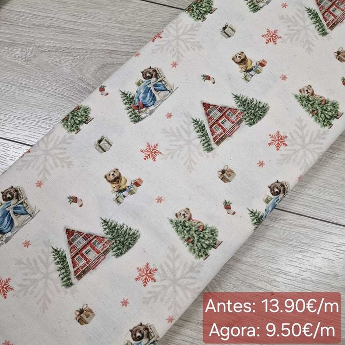Tecidos Natal - 100%Algodão
