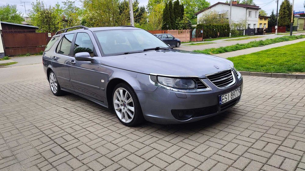 Saab 9-5 210 koni HIRSH xenon skóra alu 17 tempomat PDC BT
