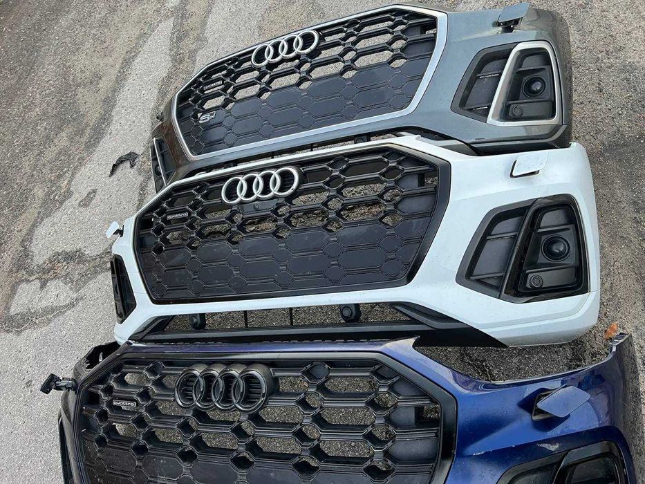 Бампер Audi Q5 80A Радар Бампер Ку5 Решётка 80А Ку 5 Фари Фара Audi Q5