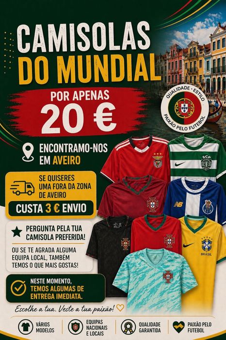 Camisas da Copa do Mundo